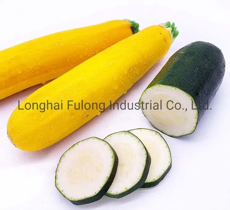 Frozen Zucchini Bulk Frozen Vegetables IQF Whole Wrinkle Sliced Green Zucchini