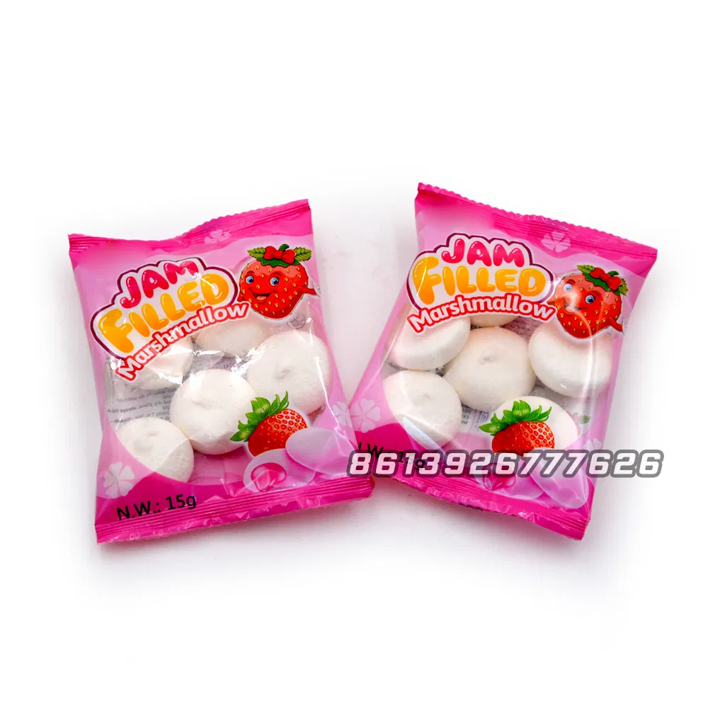 Fruit Eye Center Filled Jam Marshmallow