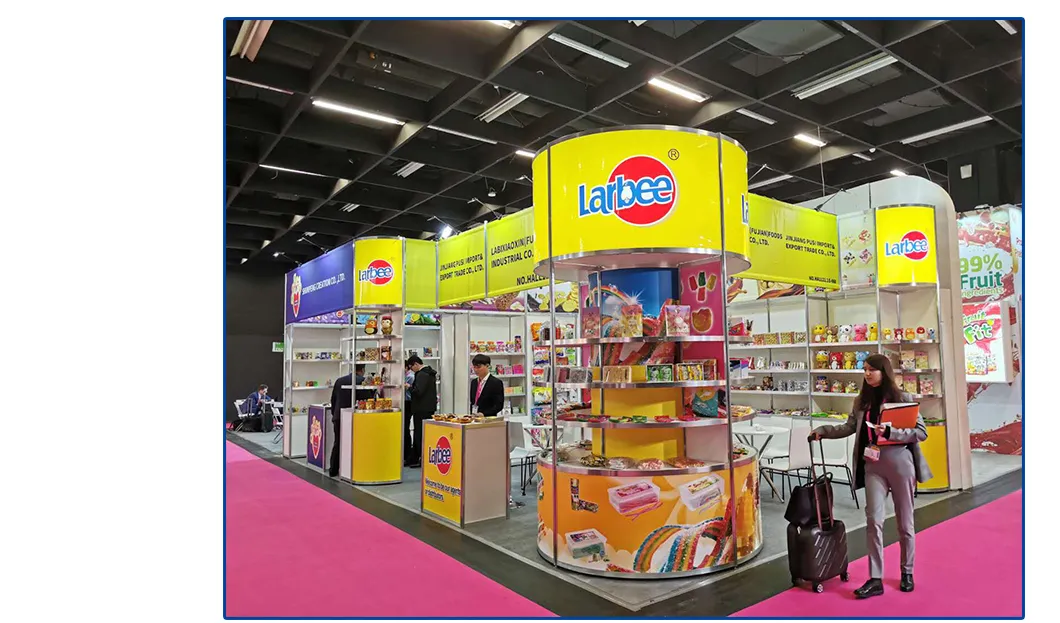 Fruit Flavor Sour Rolls Gummy Candy From Larbee Food