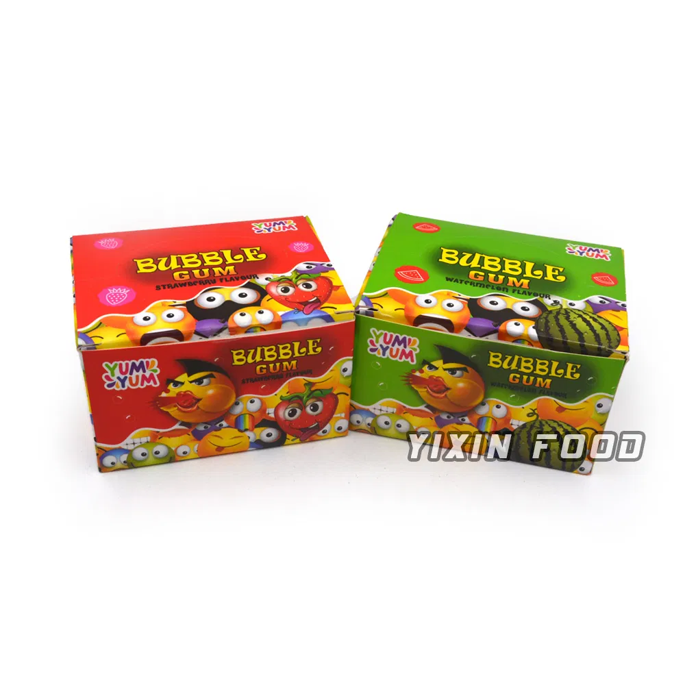 Halal Yummy Bubble Gum 5 Pieces Fruit Flavor Bubble Gum