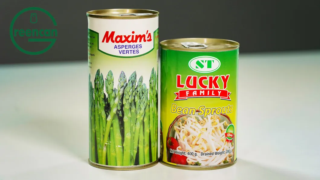 Health Food Canned Bean Sprouts in Tin Packing