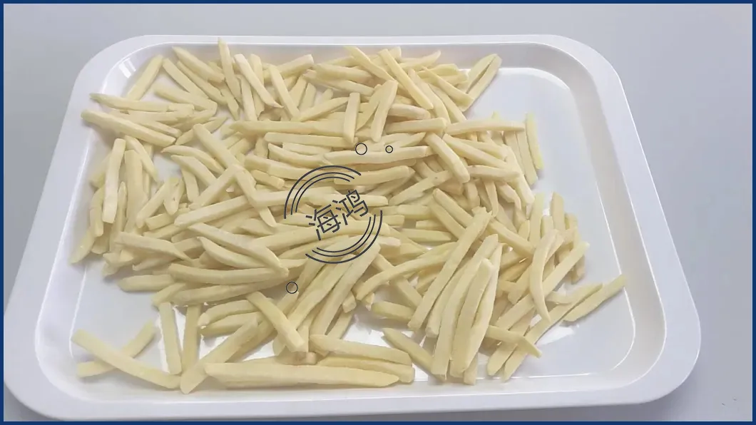 High Quality Frozen Peeled French Fries, Organically Produced in China