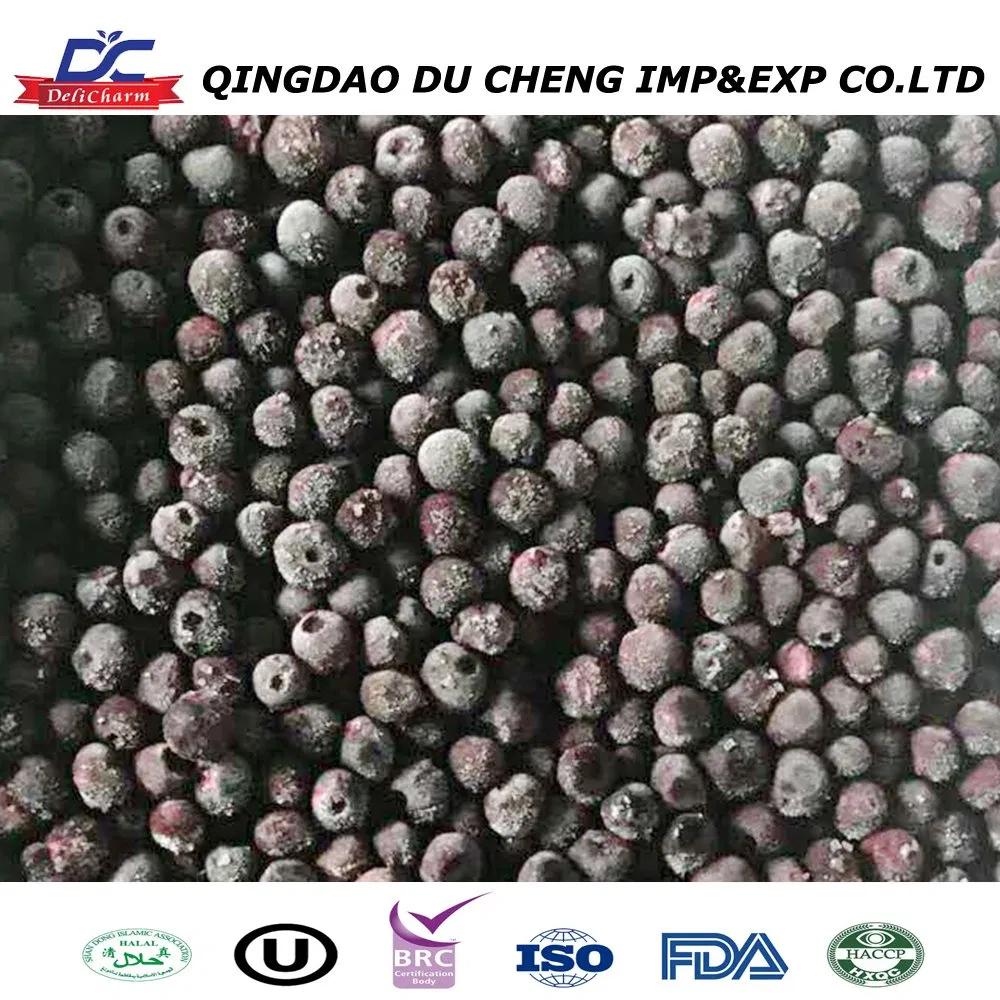 IQF Cultivated Frozen Blueberry Price Grade a