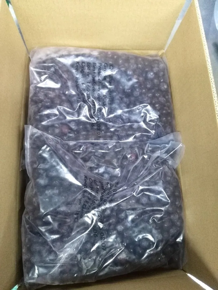 IQF Frozen Berries, Blueberry, From China