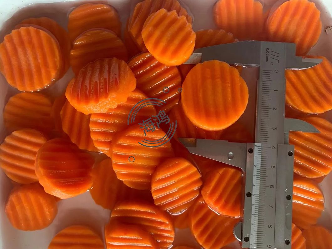 IQF Frozen Diced/Slices Carrots, Compliance with Certification Standards