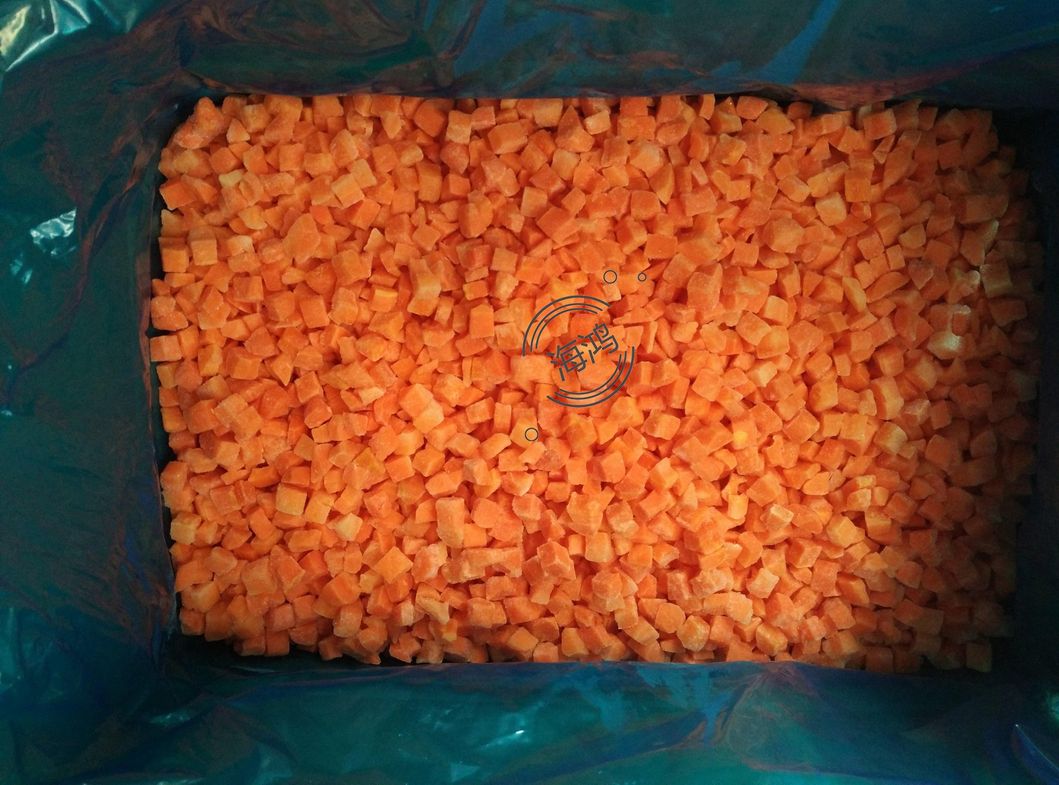 IQF Frozen Diced/Slices Carrots, Compliance with Certification Standards