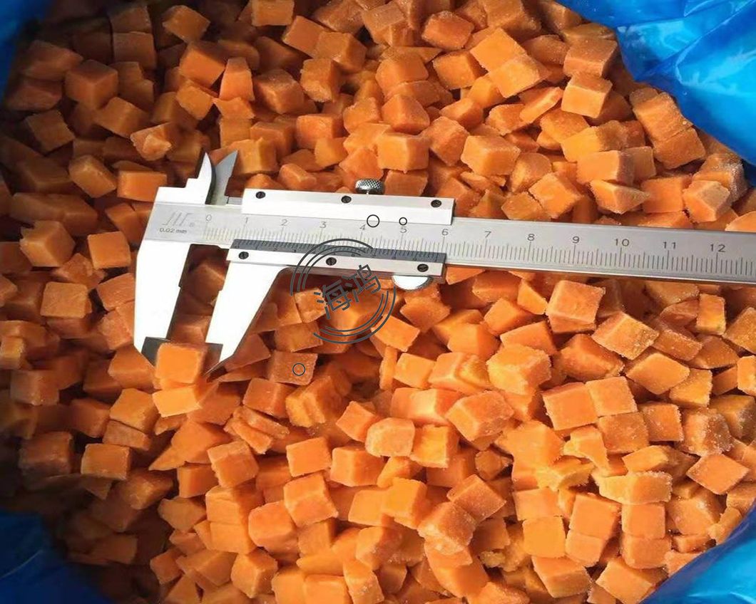 IQF Frozen Diced/Slices Carrots, Compliance with Certification Standards