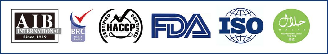 IQF Frozen Diced/Slices Carrots, Compliance with Certification Standards