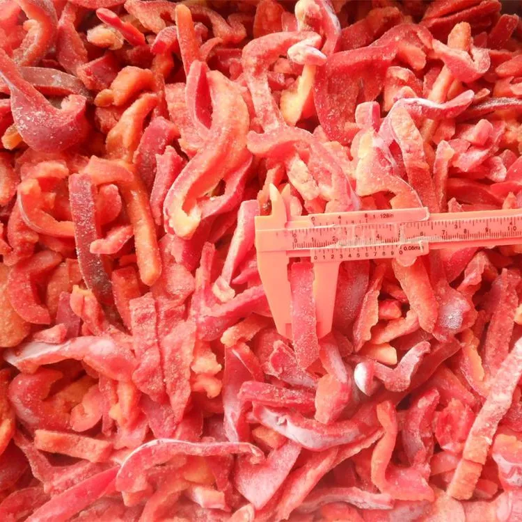 IQF Frozen Mixed Pepper Strip Mixed Pepper Sliced Bell Pepper