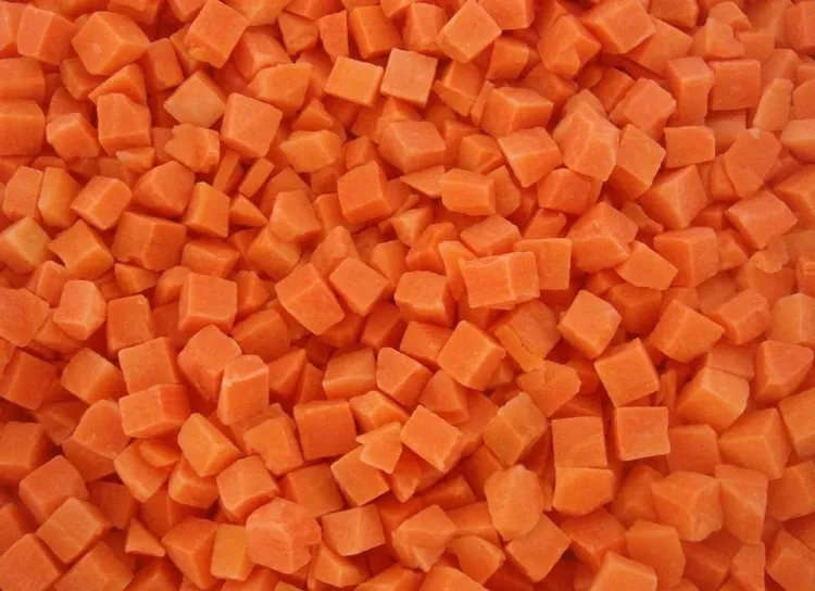 IQF Vegetables Frozen Dices/Slices/Strips Carrot