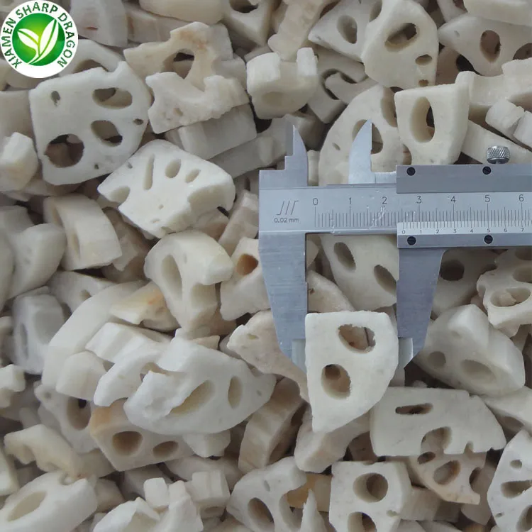 IQF Wholesale Sliced and Diced Vegetable Processing Line Bulk Frozen Lotus Root
