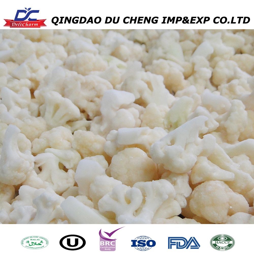 New Crop Frozen Cauliflower with Brc, HACCP