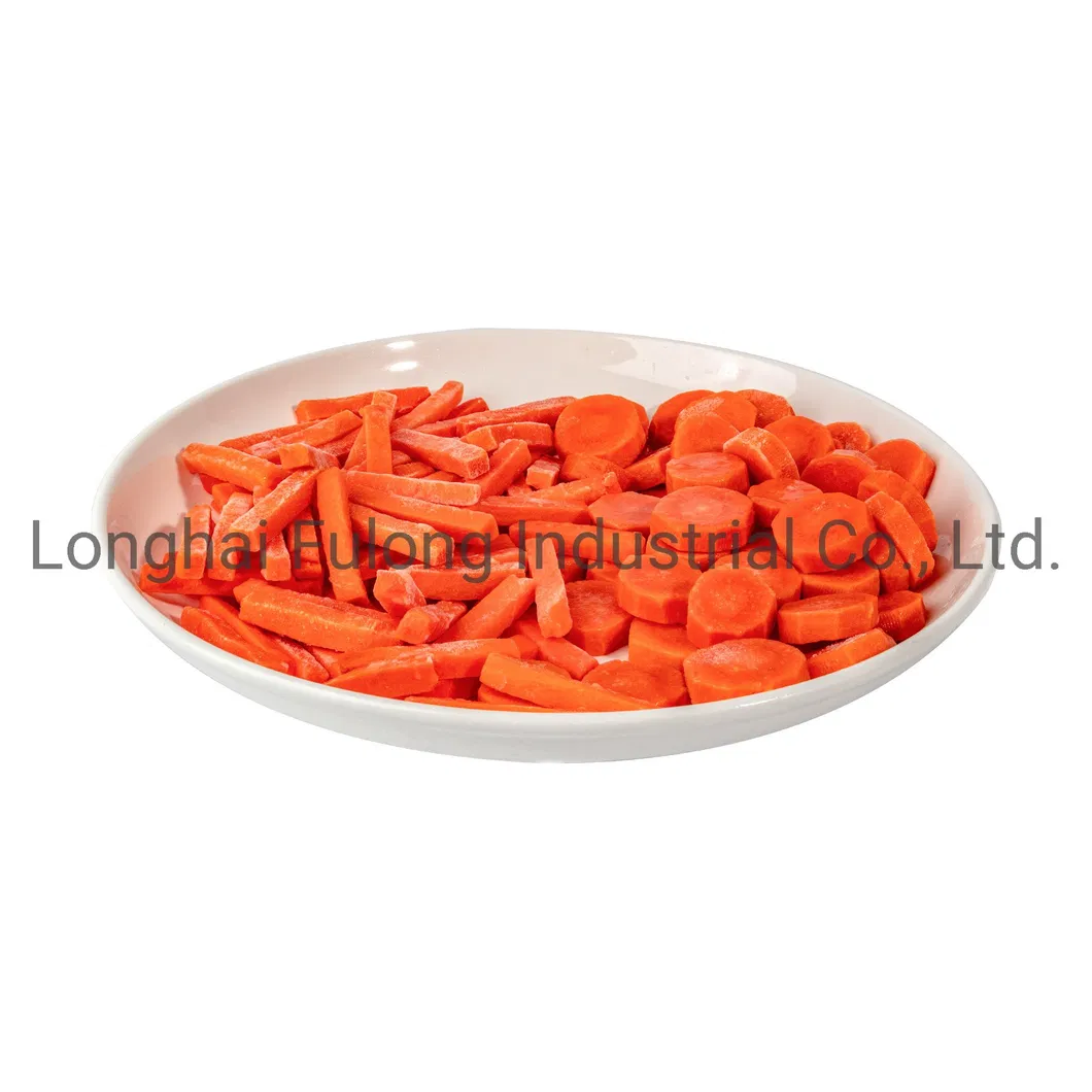 New Crop Hot Selling Frozen Carrot Slice Carrot Dice Carrot Strip