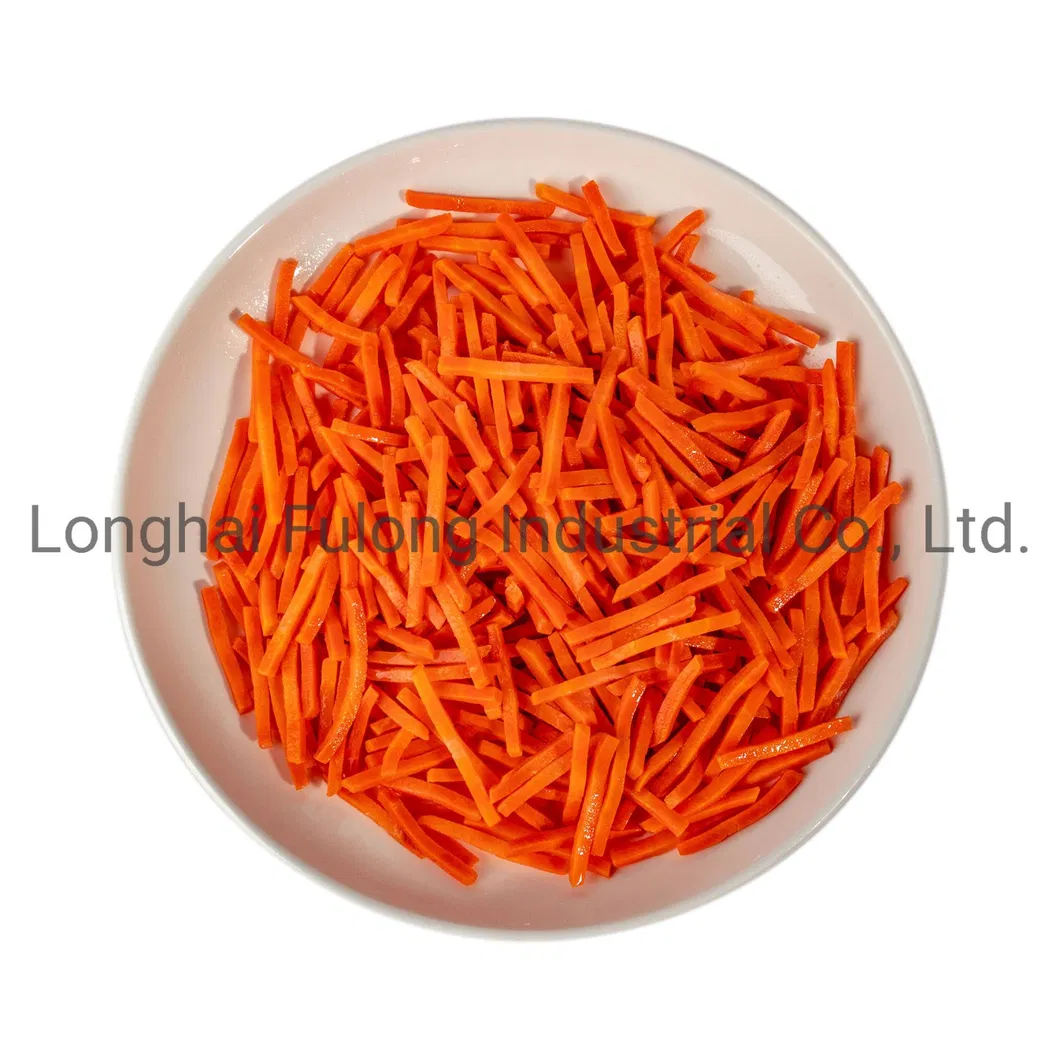 New Crop Hot Selling Frozen Carrot Slice Carrot Dice Carrot Strip