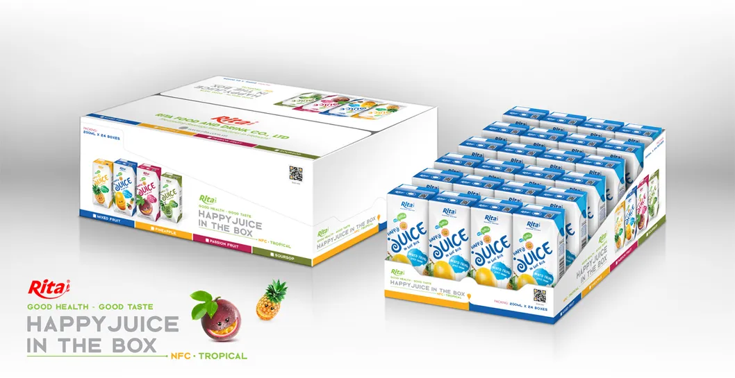 New Series Fruit Juice in Paper Box