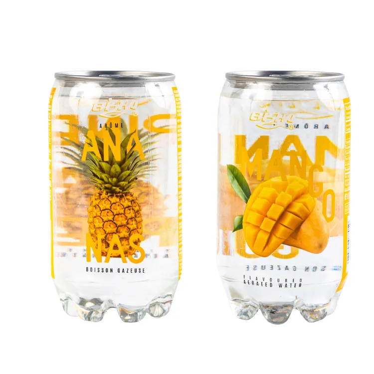 No Pigment Aerated Water Soft Sparkling Water Mango Flavour
