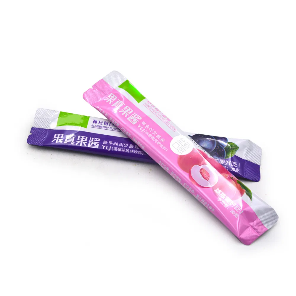 Peach & Blueberry Two Fruity Flavors Jam Candy