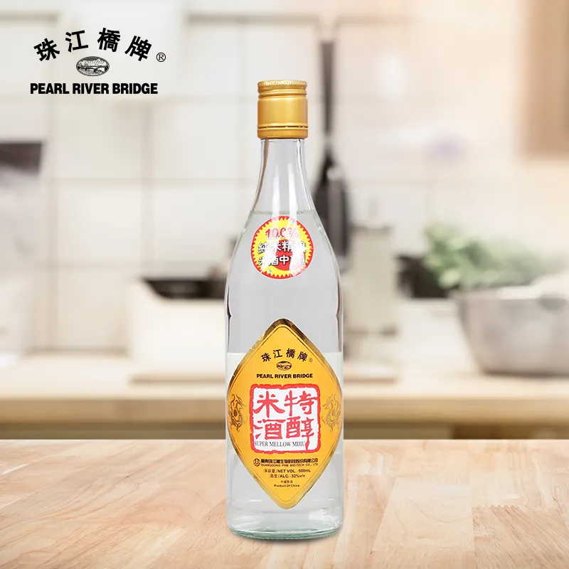 Pearl River Bridge Super Mellow Mi Jiu 500ml Healthy Cooking Alcohol