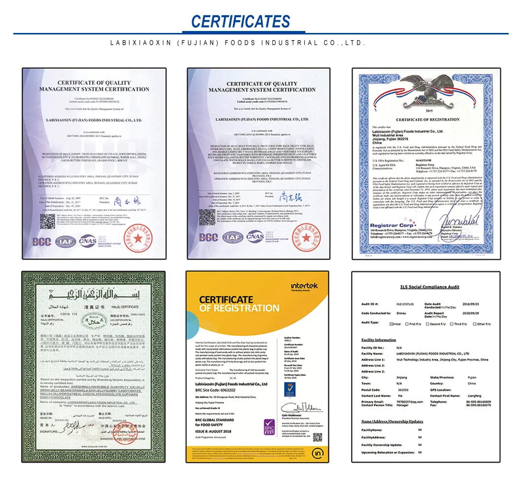 Premium Quality Nuts Crisp Candy From Larbee Factory