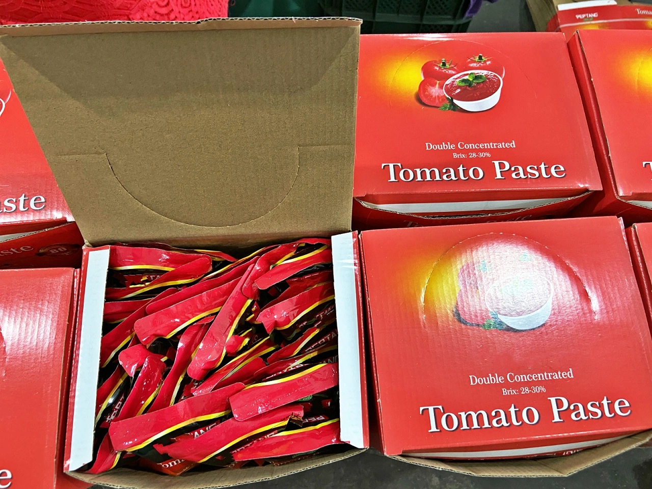 Sachet Tomato Paste Seasonings with OEM Brand