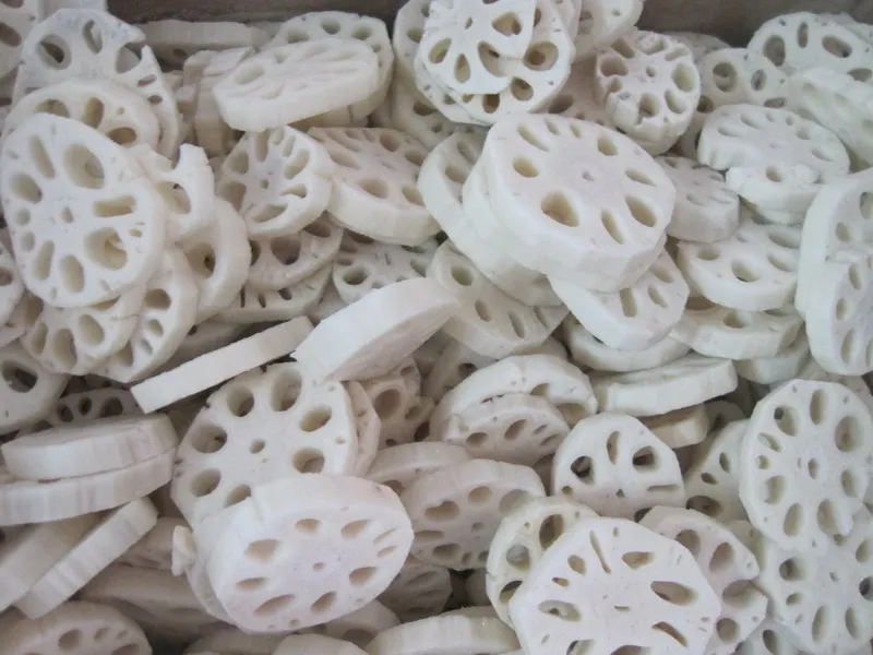 Sinocharm 2021 IQF Lotus Root Frozen Lotus Root Random & Slice