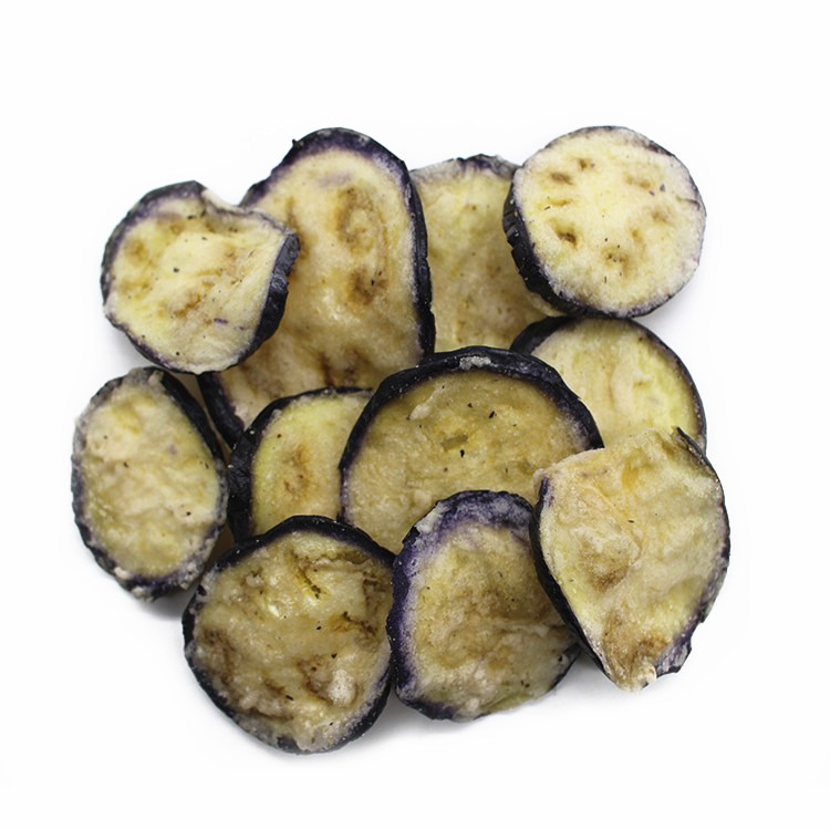 Sinocharm Brc-a Approved IQF Frozen Fried Eggplant Blocked