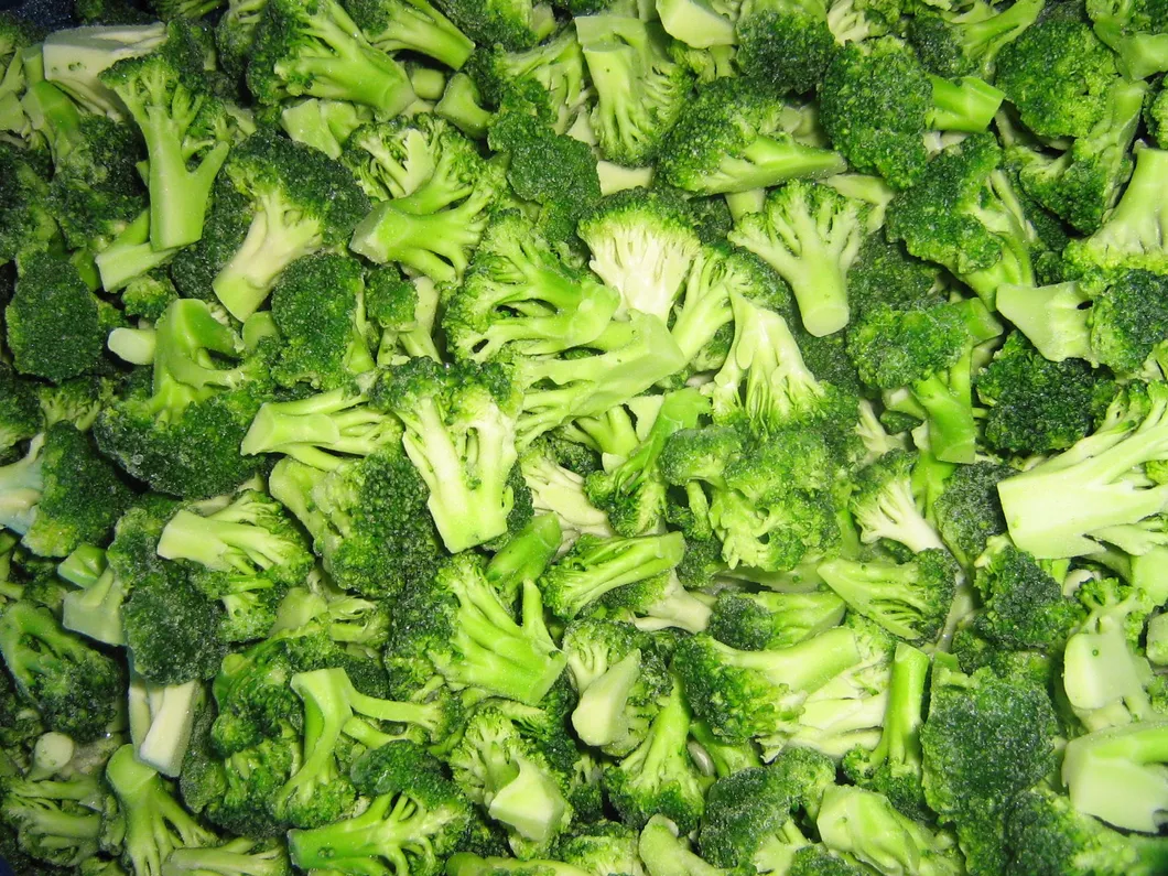 Sinocharm Green Health Crisp No Worm 2-4cm 3-5cm 4-6cm IQF Frozen Broccoli Floret with Kosher
