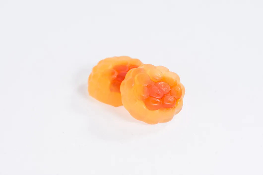 Soft Chewy Fruit Snake 65% Fruit Juice Center Filled Gummy Candy