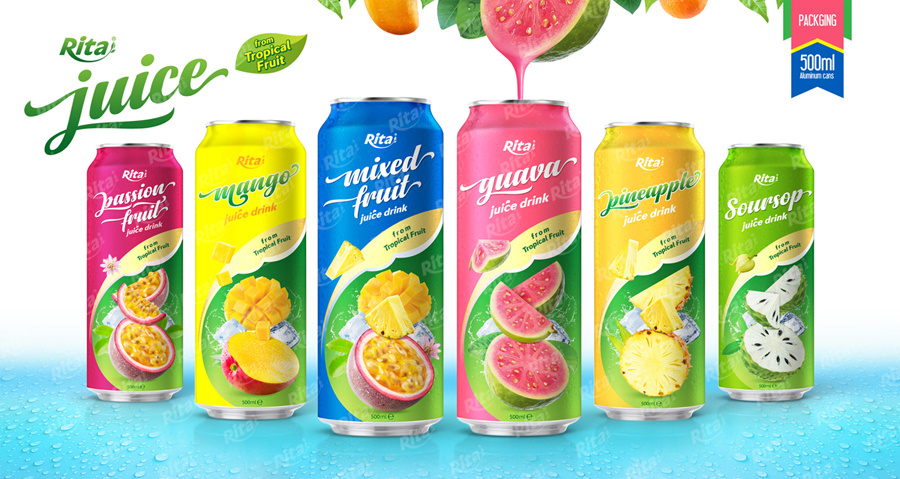 Soursop Juice Drink 500ml Canned