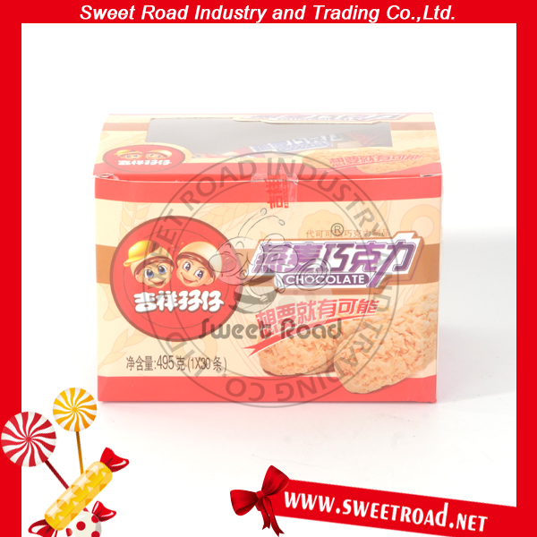 Sweet Halal Oatmeal Milk Chocolate in Display Box