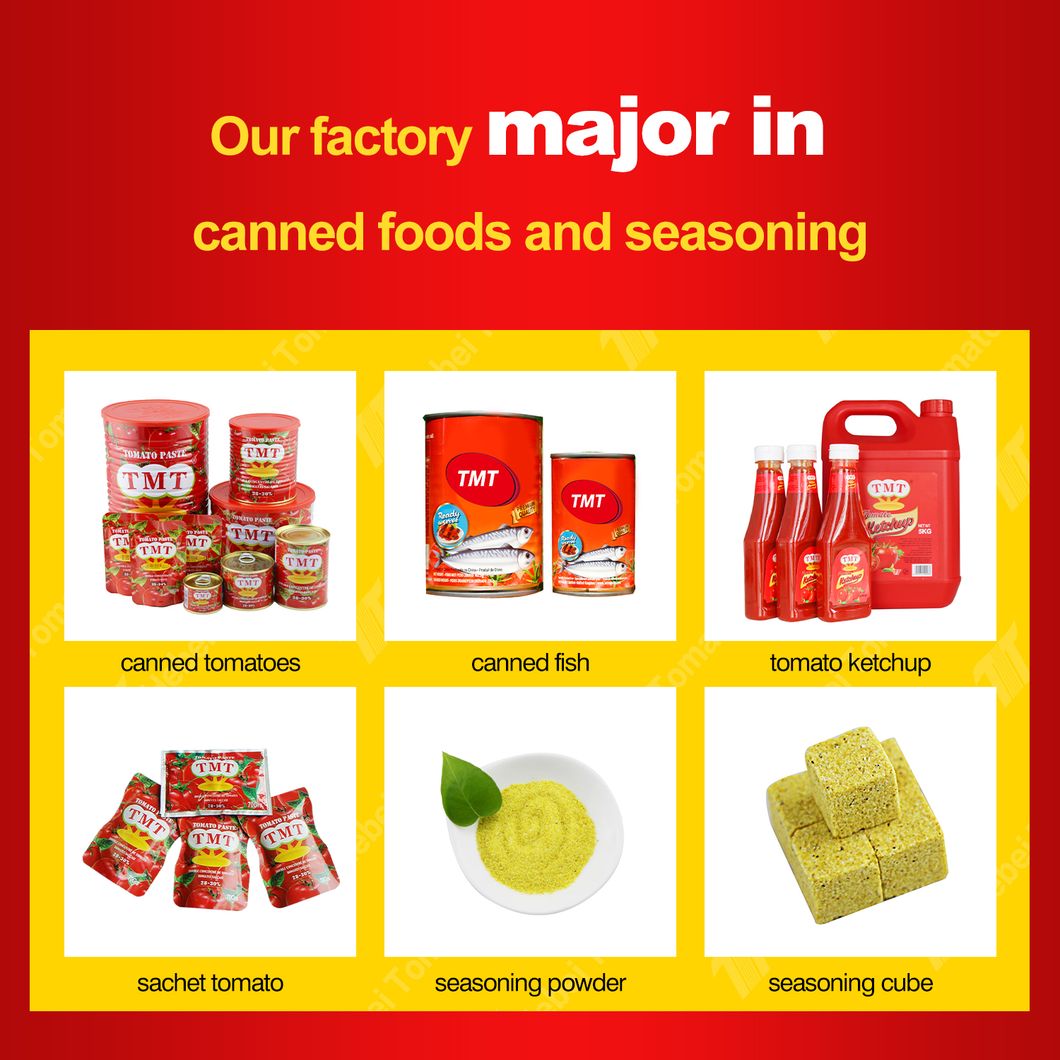 Tomato Paste for Uganda Tomato Sauce China Supplier Tomato Ketchup Sebo Brand 28-30% Concentration