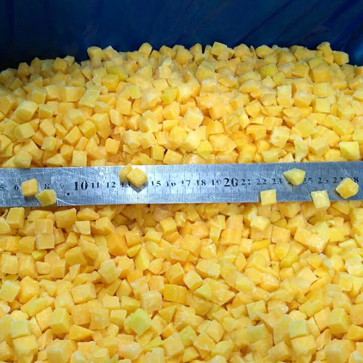 Top Quality Frozen Yellow Peach Dices