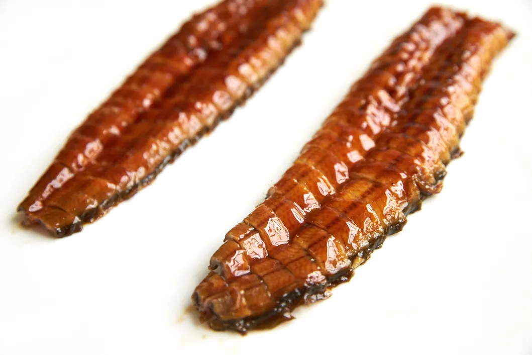 Unagi Kabayaki, Frozen Roasted Eel, Unagi Sushi Slices, Unagi Cuts, Unagi Flakes, Frozen Prepared Eel, Packed in Vacuum Bag/Bulk