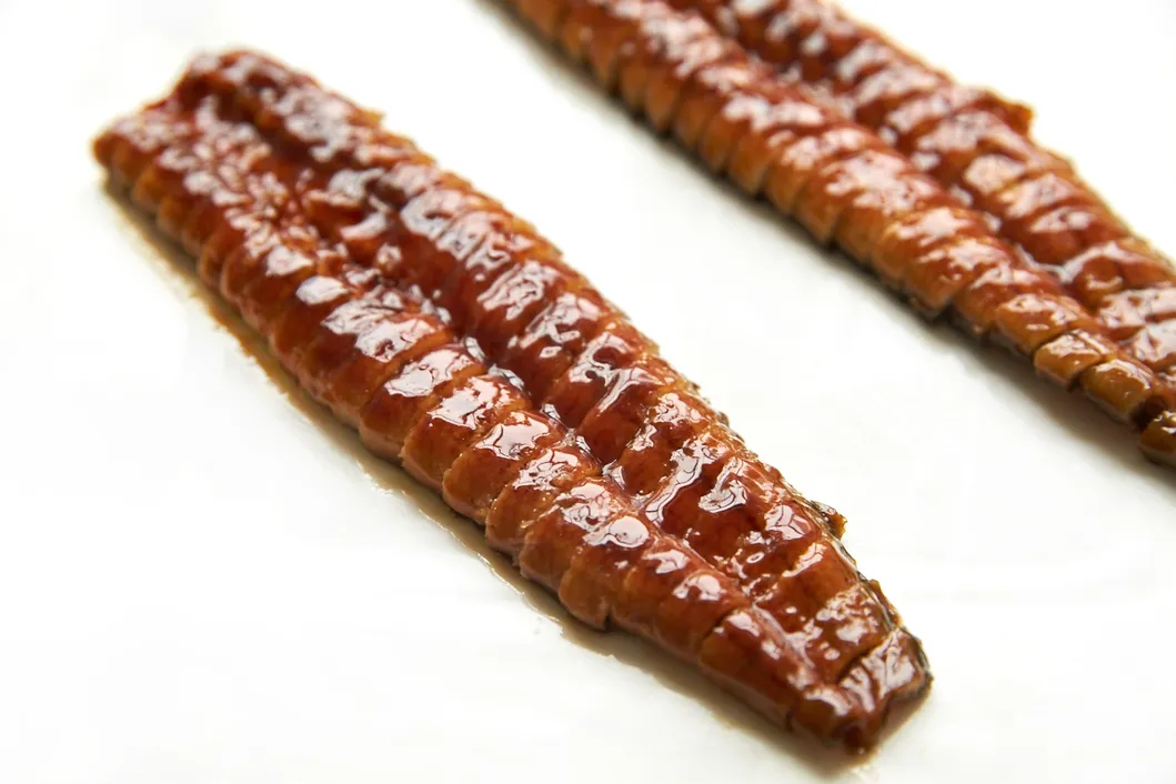 Unagi Kabayaki, Frozen Roasted Eel, Unagi Sushi Slices, Unagi Cuts, Unagi Flakes, Frozen Prepared Eel, Packed in Vacuum Bag/Bulk