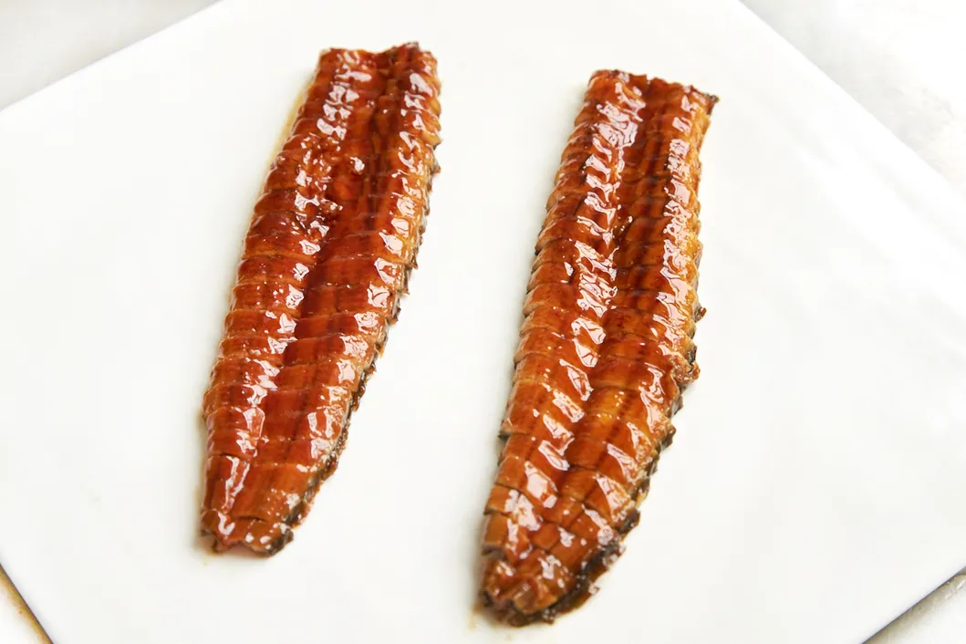 Unagi Kabayaki, Frozen Roasted Eel, Unagi Sushi Slices, Unagi Cuts, Unagi Flakes, Frozen Prepared Eel, Packed in Vacuum Bag/Bulk