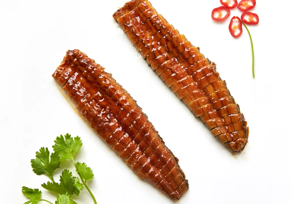Unagi Kabayaki, Frozen Roasted Eel, Unagi Sushi Slices, Unagi Cuts, Unagi Flakes, Frozen Prepared Eel, Packed in Vacuum Bag/Bulk