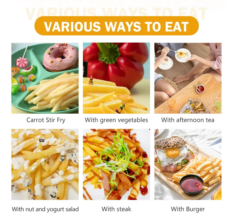 Wholesale Good Quality Flavored French Potato Fries IQF Frozen Hash Browns